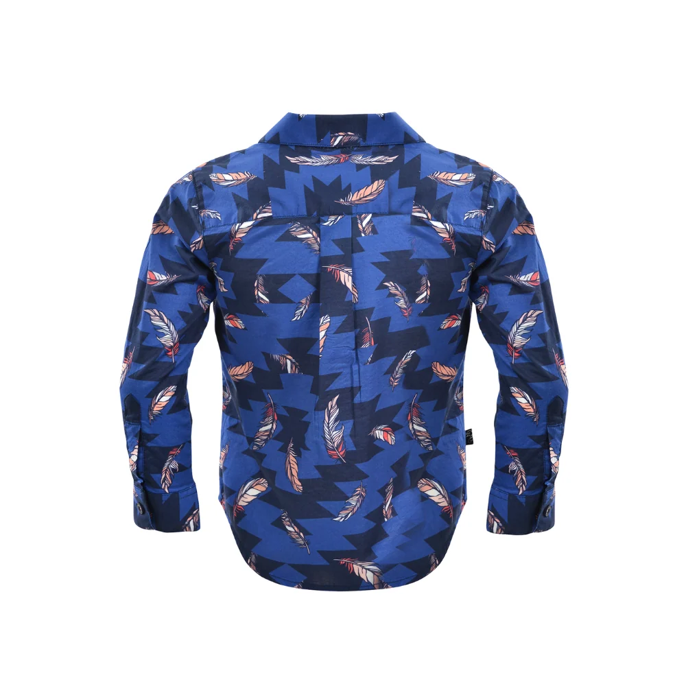 Pure Western Girls Caterina Print LS Shirt - Image 2