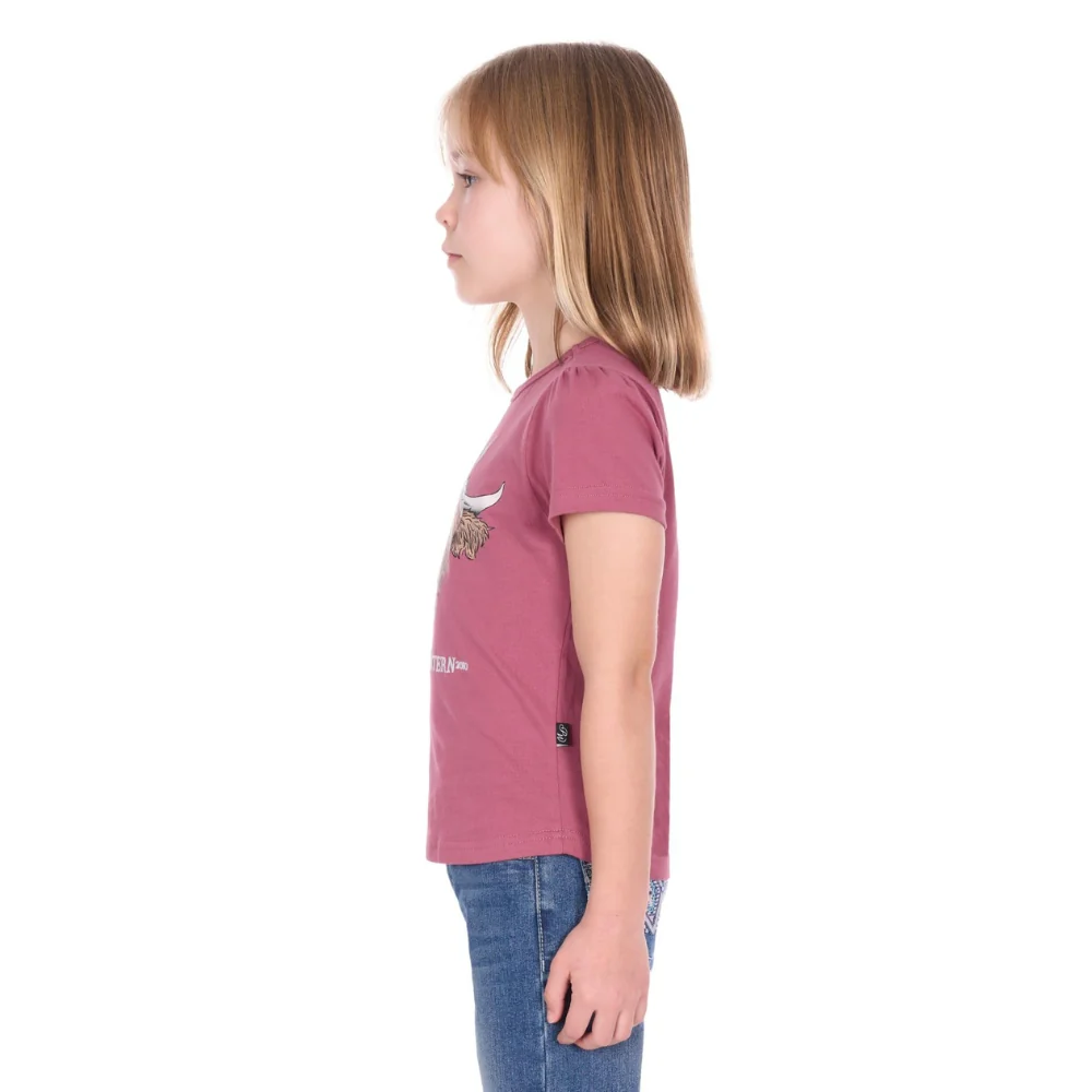 Pure Western Girls Estelle Short Sleeve Tee - Image 3