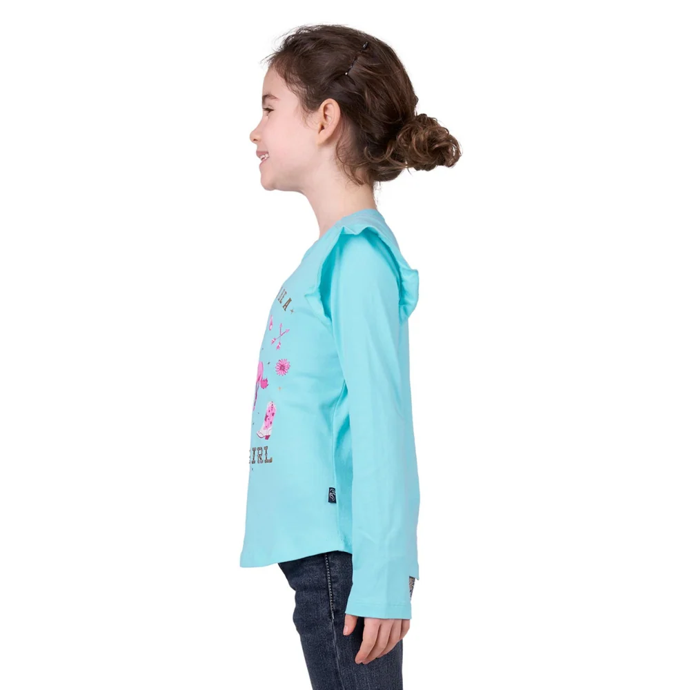 Pure Western Girls Kristy LS Tee - Image 2