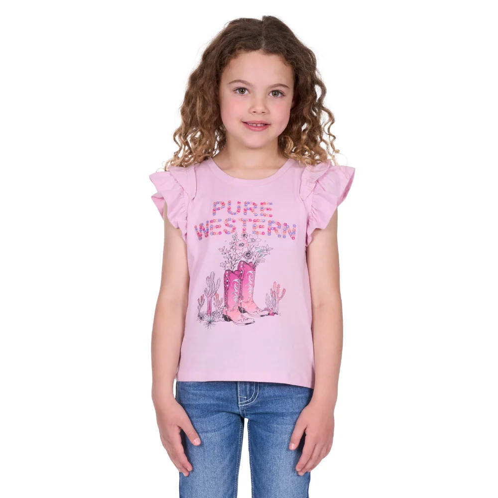 Pure Western Girls Pietta SS Tee - Image 2