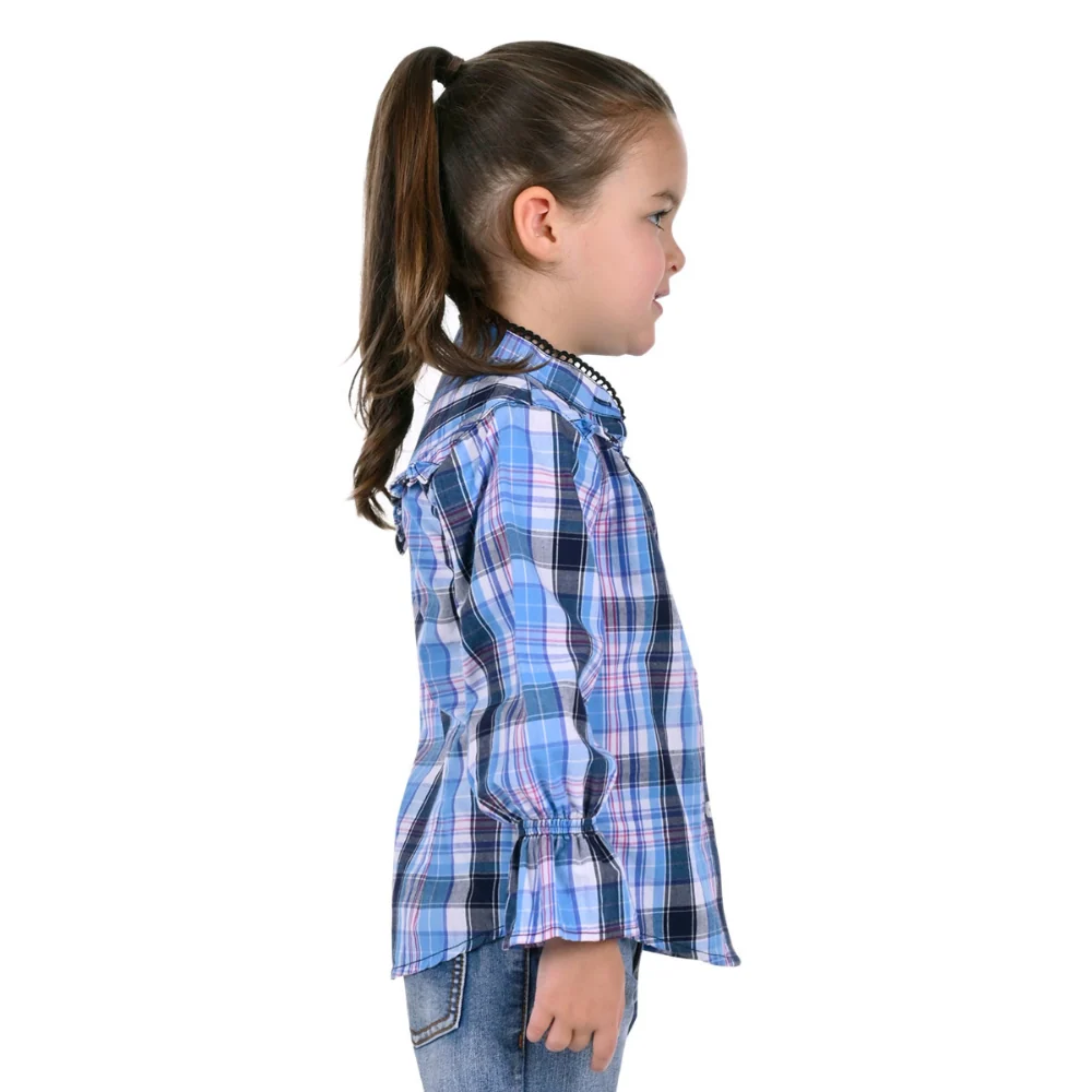 Pure Western Girls Shiloh LS Shirt - Image 2