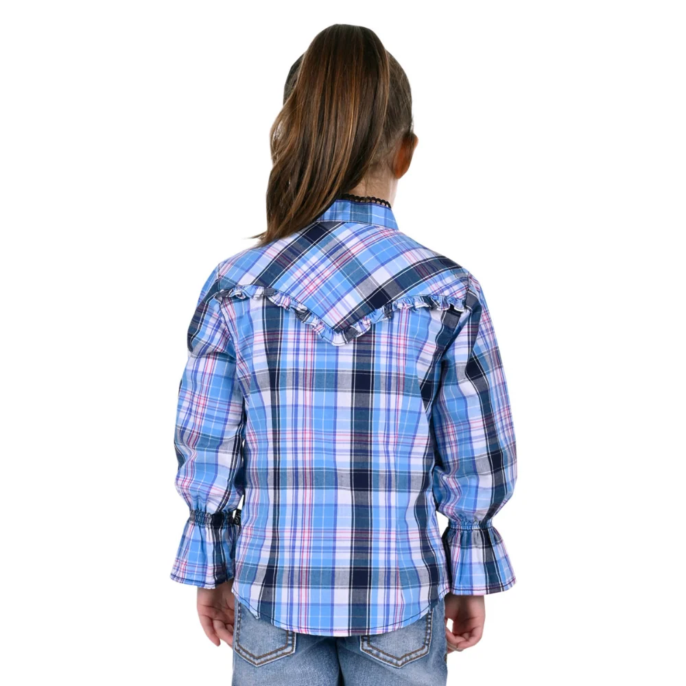 Pure Western Girls Shiloh LS Shirt - Image 3