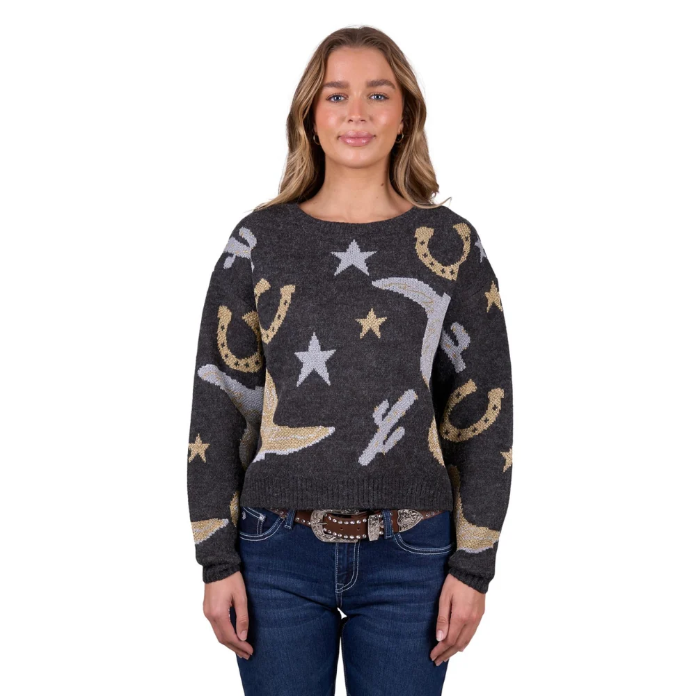Pure Western Womens Marcy Jumper - Image 2