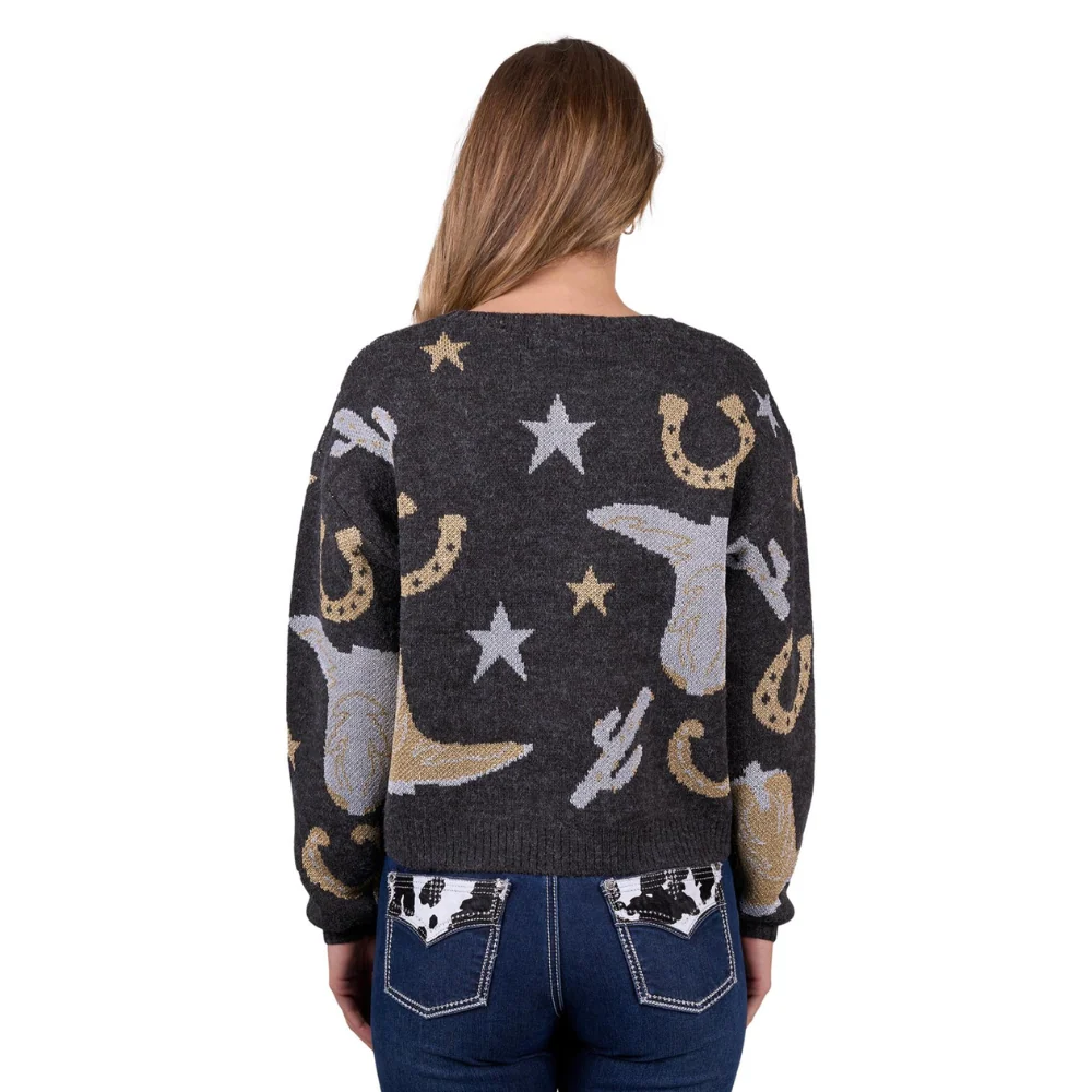 Pure Western Womens Marcy Jumper - Image 4
