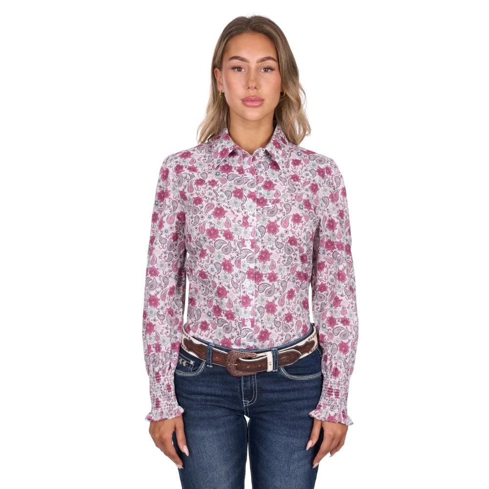 Pure Western Womens Marsha LS Shirt - Image 2
