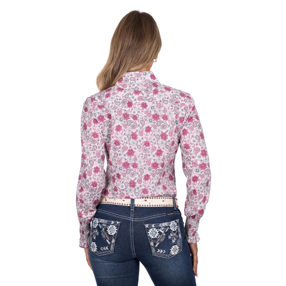 Pure Western Womens Marsha LS Shirt - Image 4