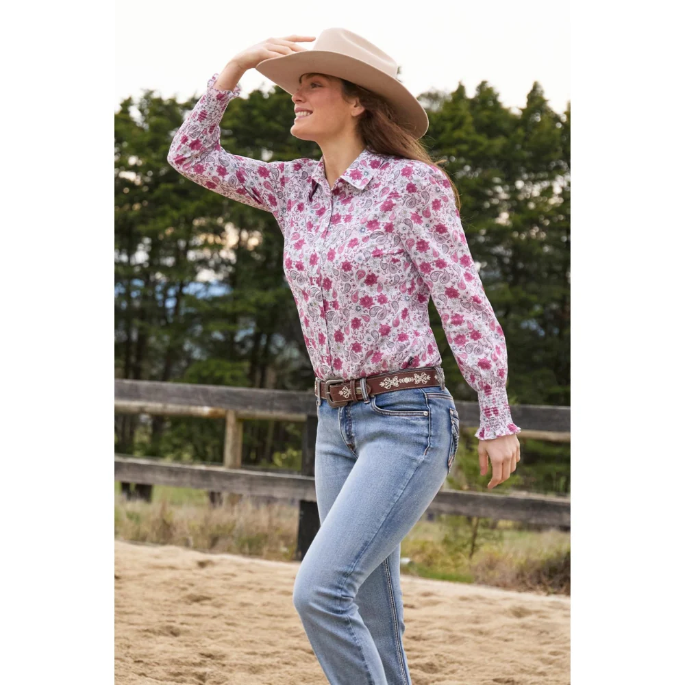 Pure Western Womens Marsha LS Shirt - Image 5