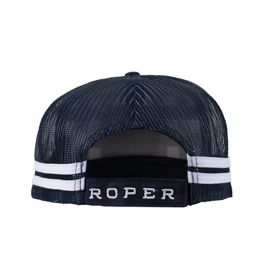 Roper Adult Mini Plaid Trucker Cap - Image 2