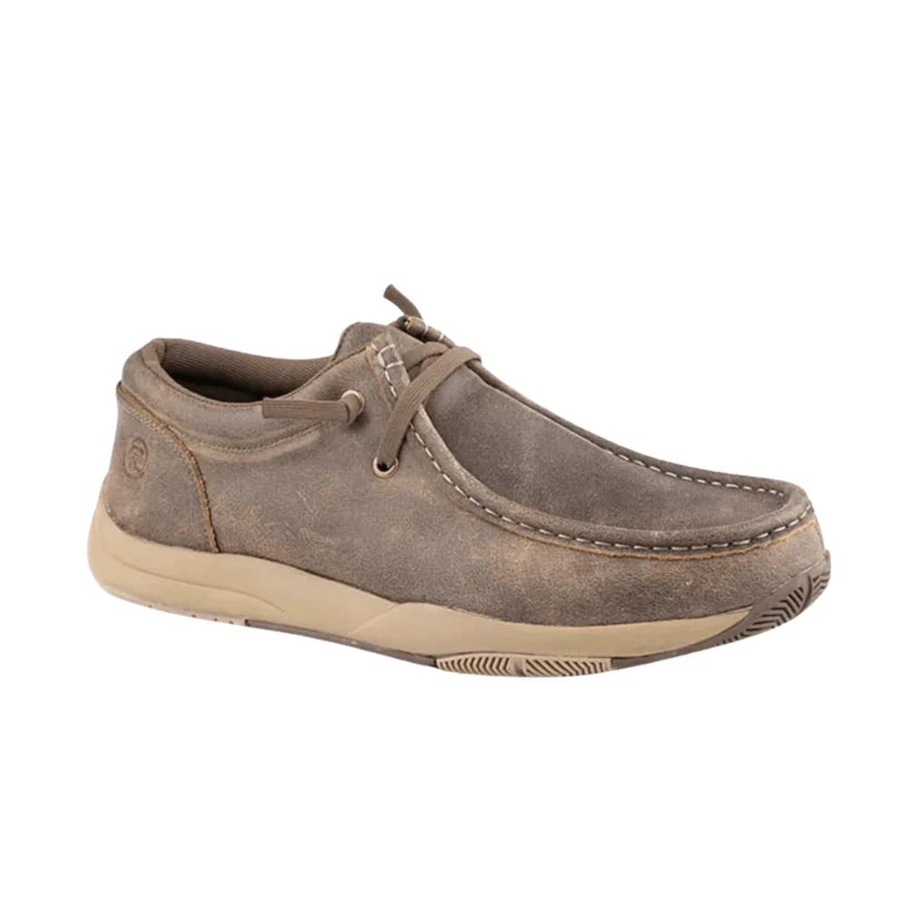 Roper Mens Clear Cut Low Lace Up Casual Shoe