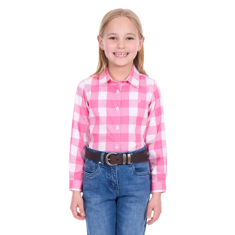 Thomas Cook Girls Tamara Check LS Shirt - Image 2
