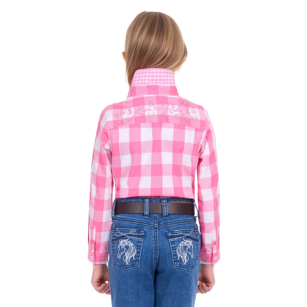 Thomas Cook Girls Tamara Check LS Shirt - Image 4