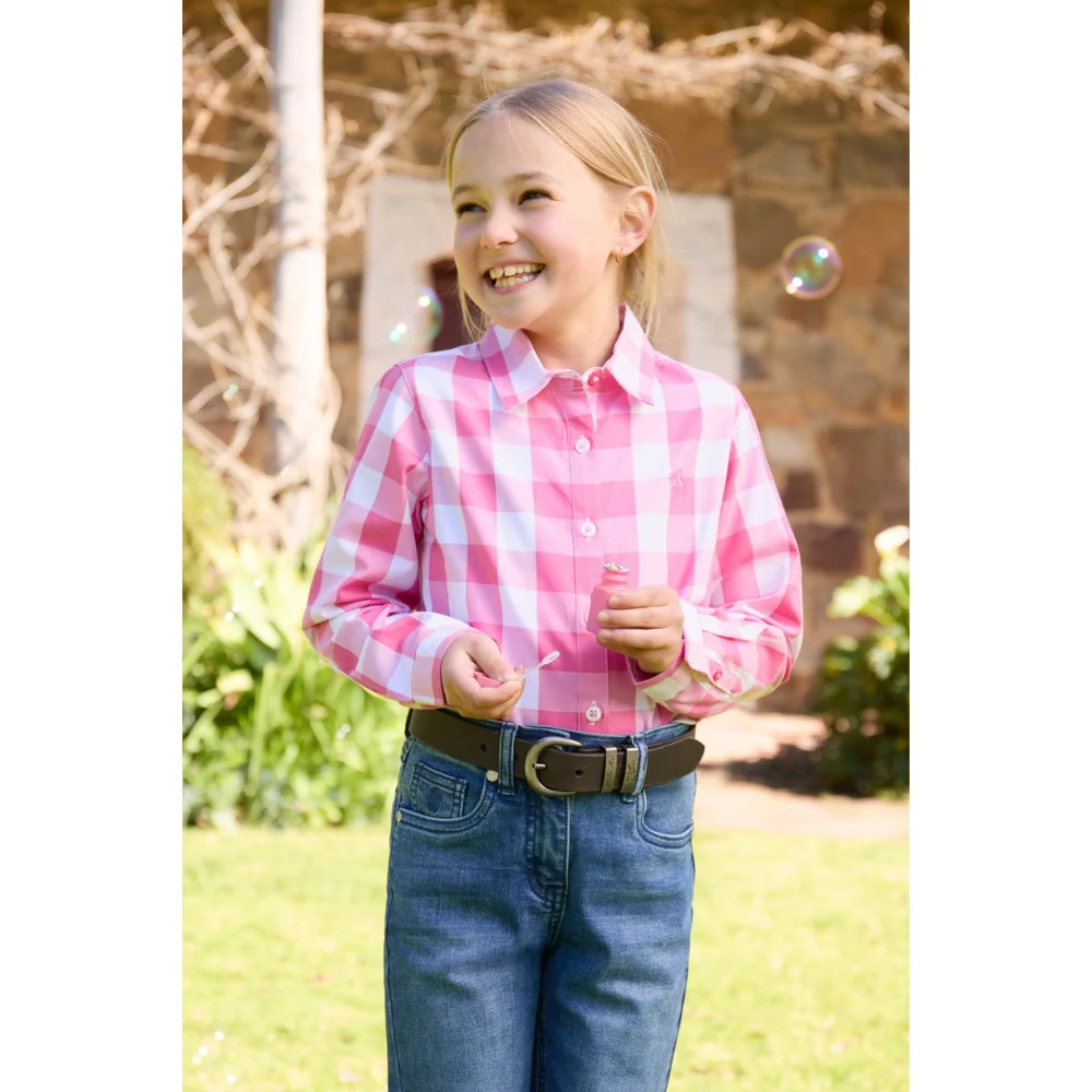 Thomas Cook Girls Tamara Check LS Shirt - Image 5
