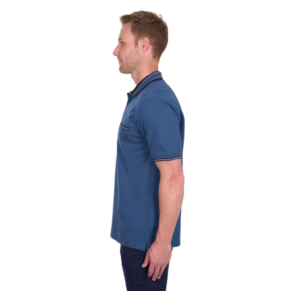 Thomas Cook Mens Ben Tailored 1 Pocket SS Polo - Image 5