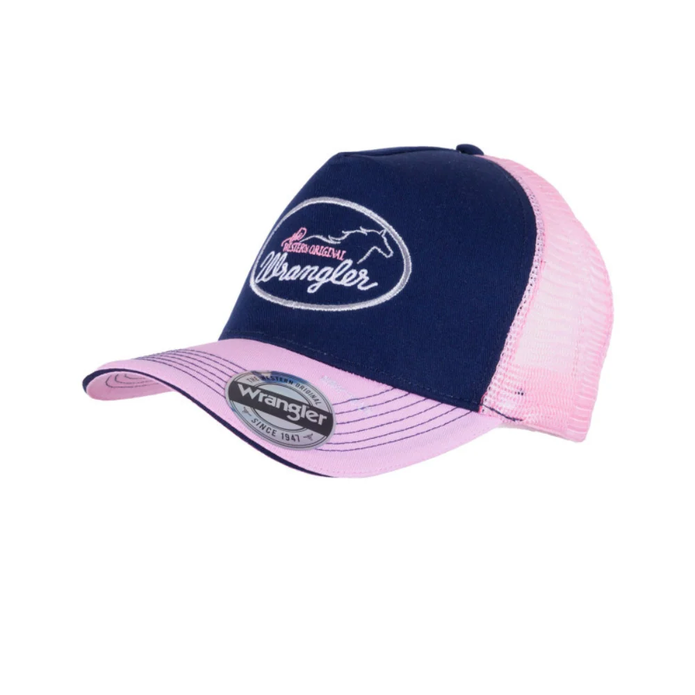 Wrangler Adult Caren Square Front Trucker Cap - Image 2