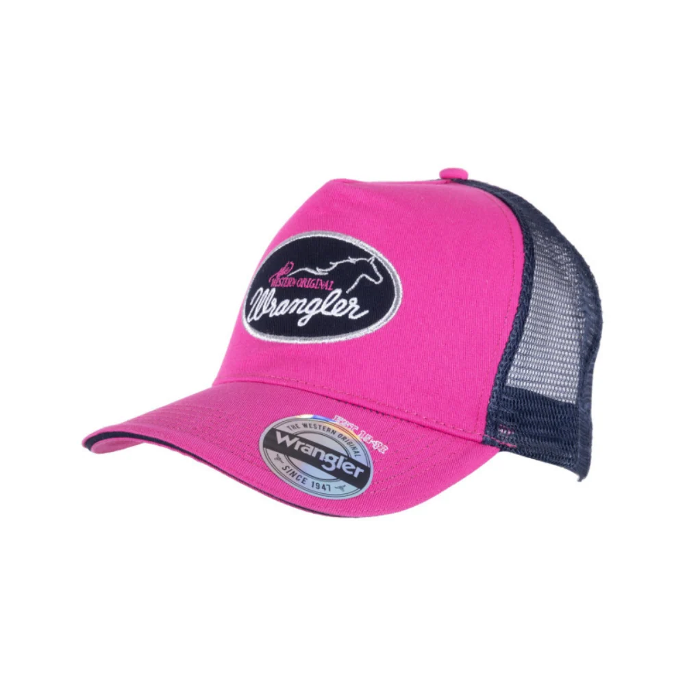 Wrangler Adult Caren Square Front Trucker Cap - Image 4