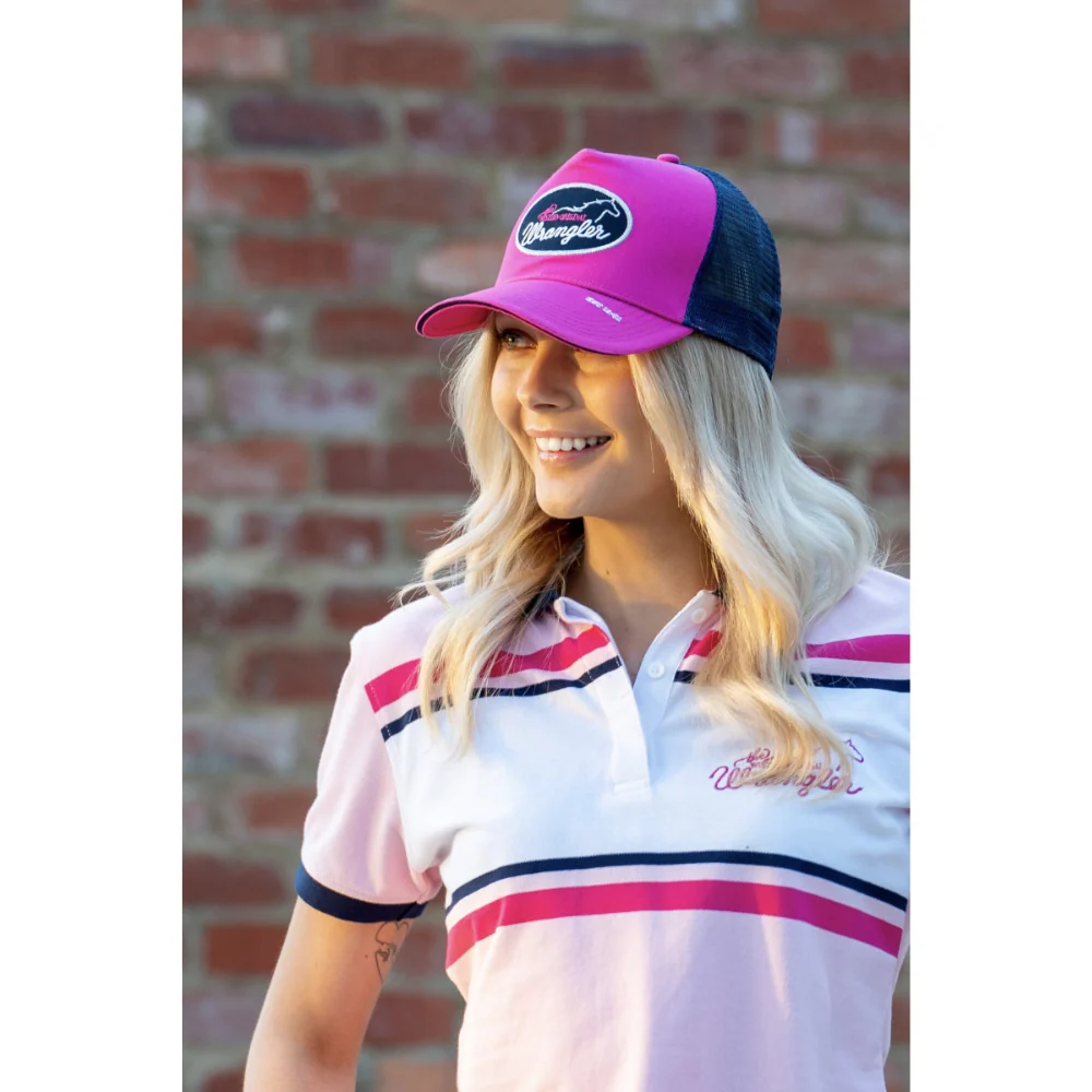 Wrangler Adult Caren Square Front Trucker Cap - Image 6