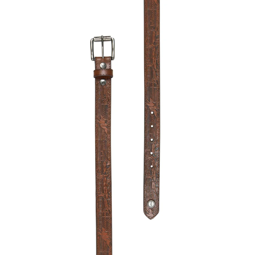 Wrangler Kids Bobbie Leather Belt - Image 2