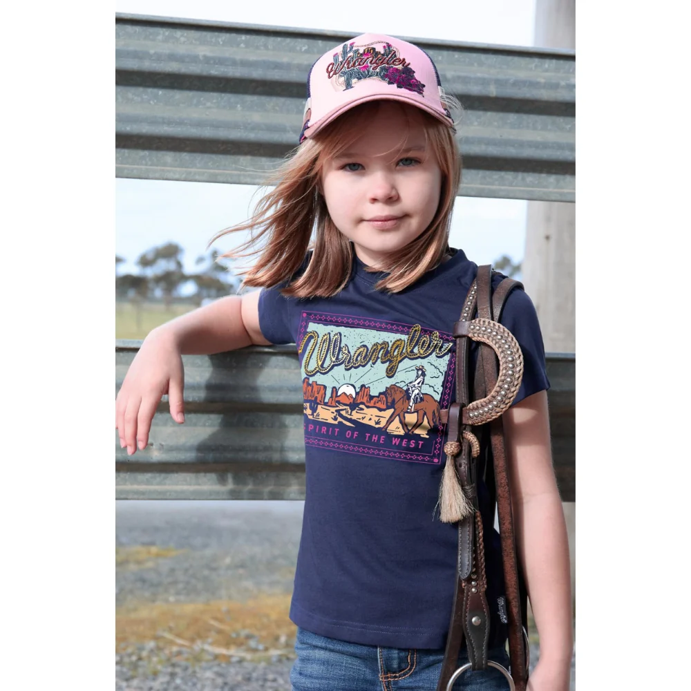 Wrangler Kids Phoebe Trucker Cap - Image 3