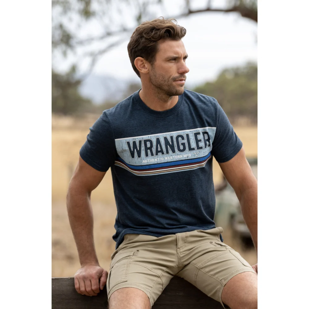 Wrangler Mens Bolton SS Tee - Image 4