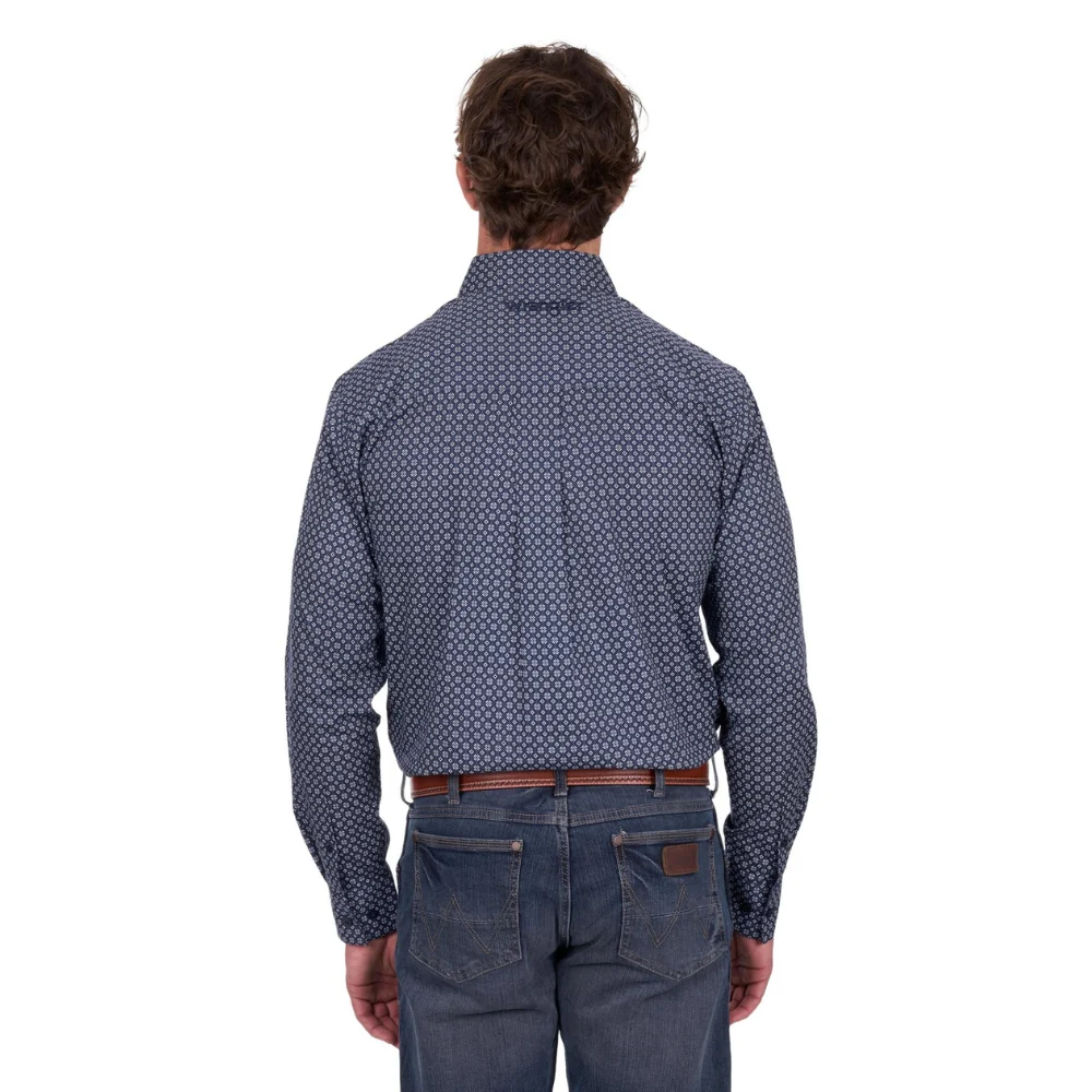 Wrangler Mens Jacob Long Sleeve Shirt - Image 4
