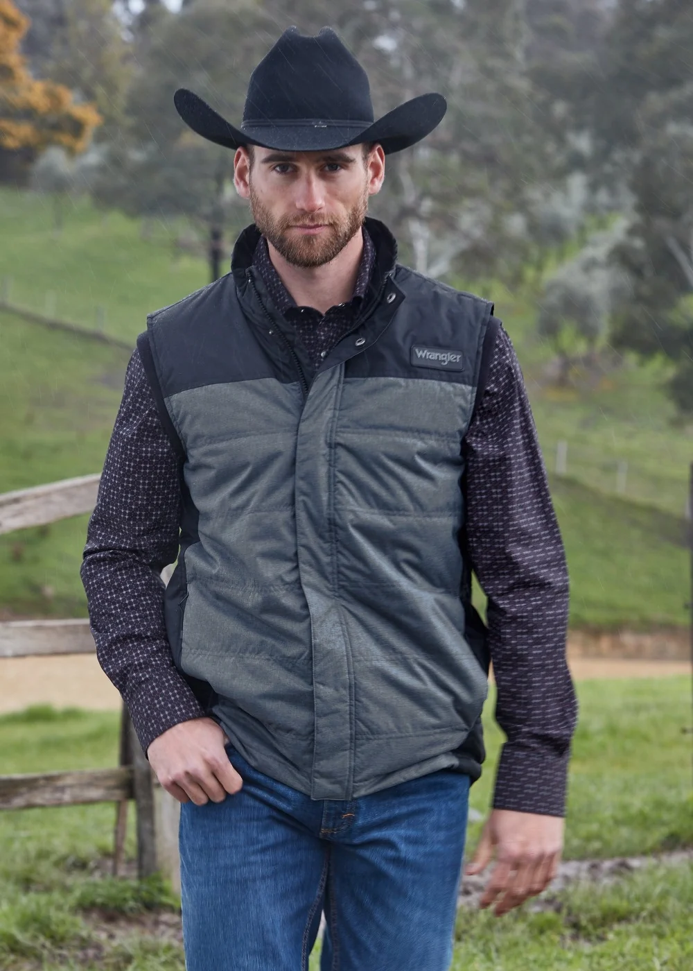 Wrangler Mens Mathew Vest - Image 4