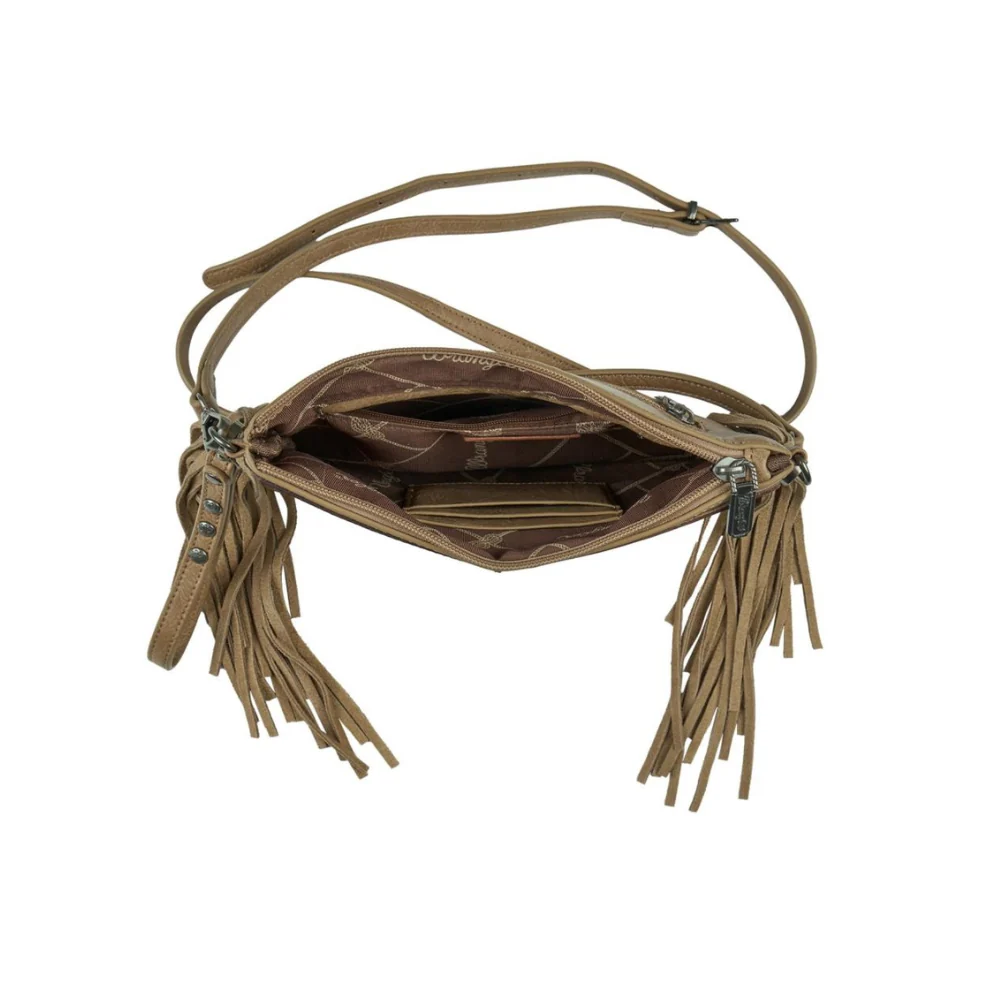 Wrangler Womens Louella Fringe Bag - Image 3