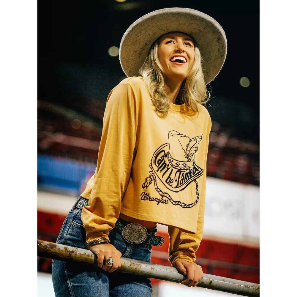 Wrangler Womens Retro Cant Be Tamed Tee - Image 5
