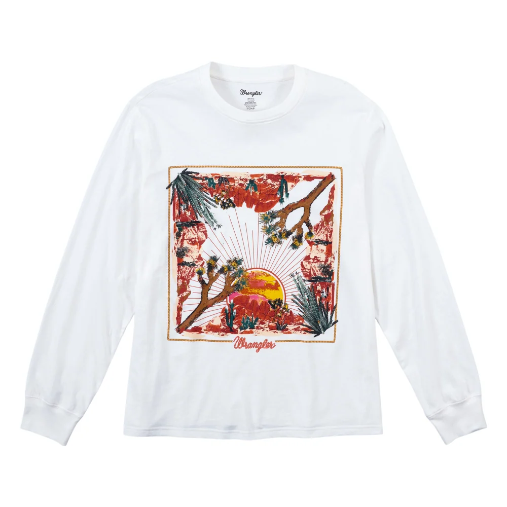 Wrangler Womens Retro Sun Graphic Tee - Image 4