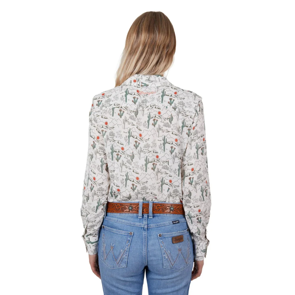 Wrangler Womens Sadie LS Shirt - Image 3