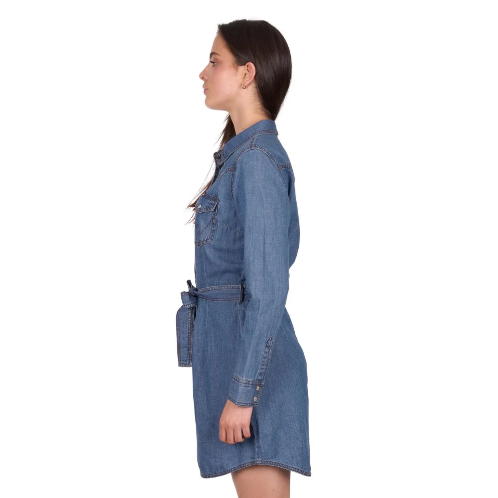 Wrangler Womens Wendy LS Denim Dress - Image 3